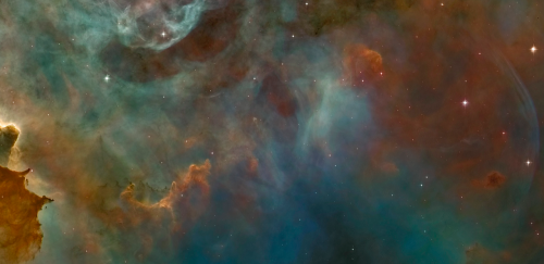 nubbsgalore:hubble’s panorama of the carina nebula, some 7500...