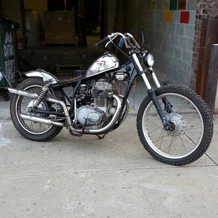 #Honda #cb360 #bratstyle #chopper...