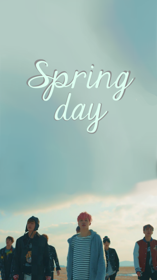 BTS #12 “Spring Day” Lyrics wallpapers Do not...