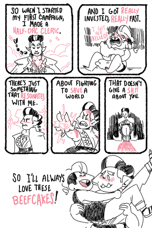 paigudoodle:Quick n Dirty comic about orcs