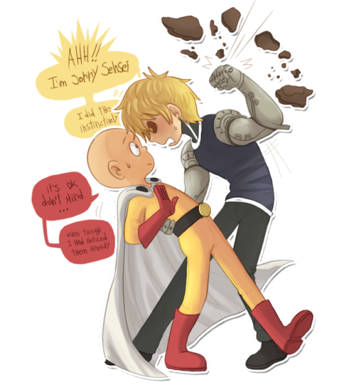 saitama x genos | Tumblr