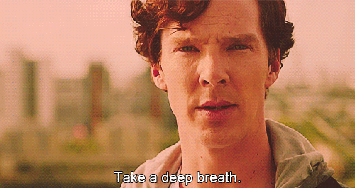 Image result for  alright alright girls calm down sherlock gif