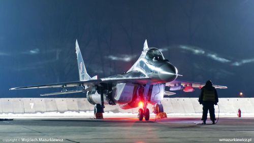 bloodymagnum:Polish Air Force MiG-29 Fulcrum