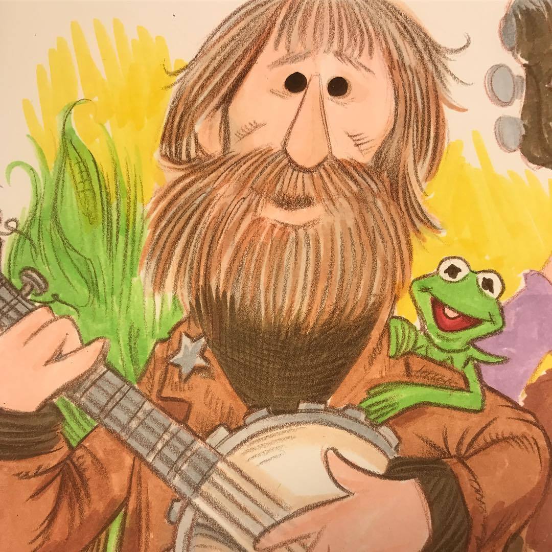 Jim Henson The Muppet Master Jim Henson Artwork By Guy Gilchrist