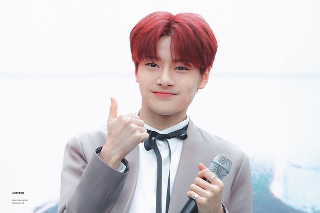 Soft jeongin — jeongin’s red hair was everything