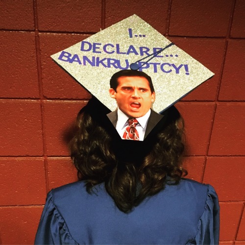 grad cap on Tumblr