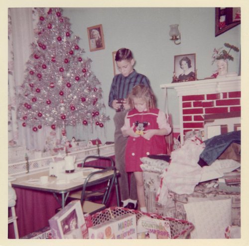 Everyday Life in the Past , Christmas, 1960s.