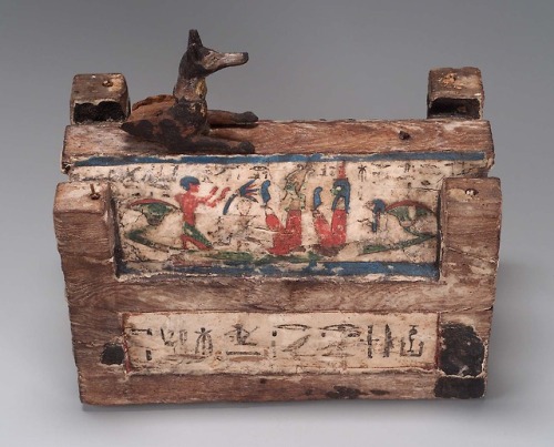 theancientwayoflife:~ Model sarcophagus of Irethoru.Culture:...