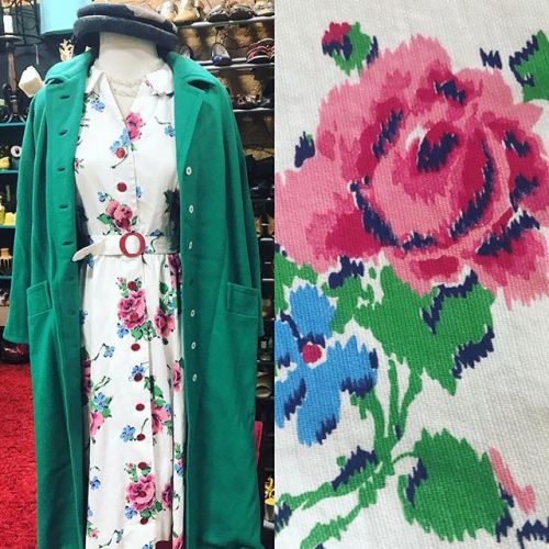 New #vintagefashion in the #modcloset booth #downtownelkhart πΊ .
.
.
#vintagespringfashion #floraldress #vintagedress #midcentury #midcenturyfashion #50sfashion #50sstyle #vintagecoat #swingcoat — view on Instagram http://bit.ly/2Iet7ON