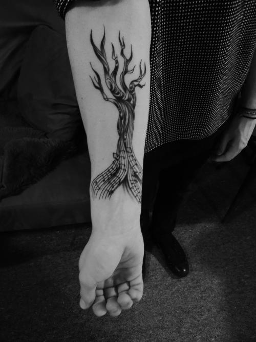  music  tattoo  on Tumblr 