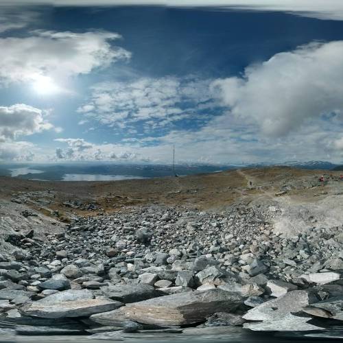 a view from the summit of Saana. Best views in Finland (of...