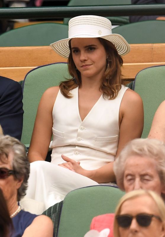 Critic Corner Emma Watson At Wimbledon 2018 Emma Kept