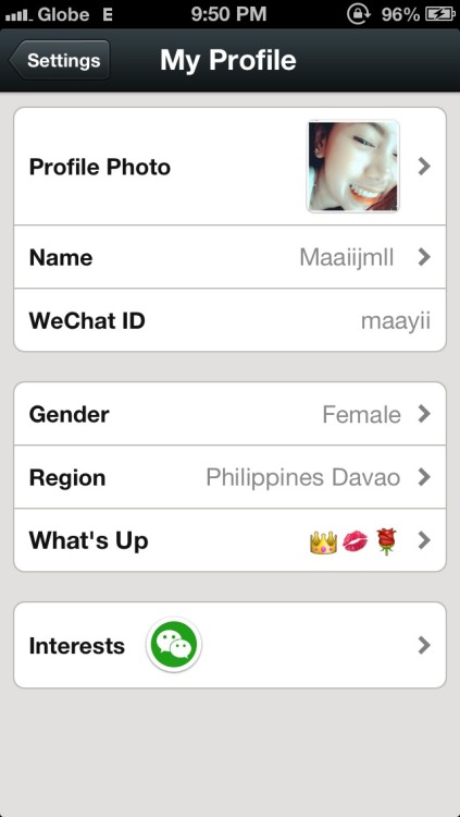 sign up wechat with email