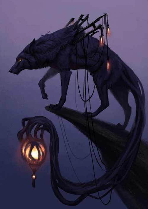 jademere:Wolf/dog post for the end of...