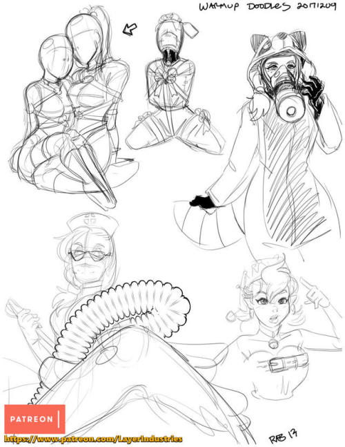 commander-rab:Doodle dump from December including some...