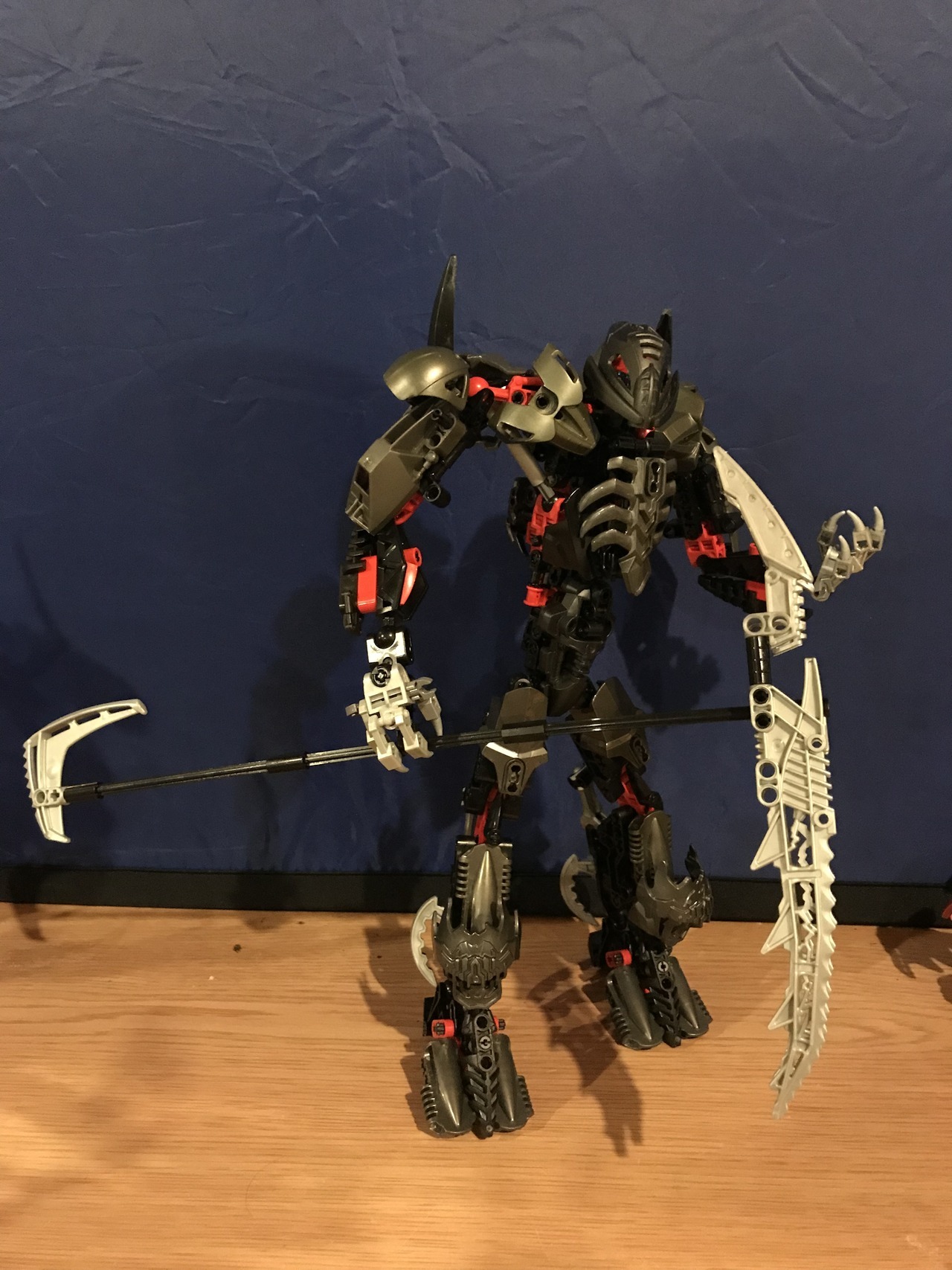 Makuta Teridax moc he will be in the stop motion...