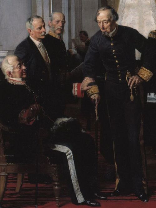 Benjamin Disraeli Congress of Berlin Otto von Bismark Anton von Werner earl of beaconsfield