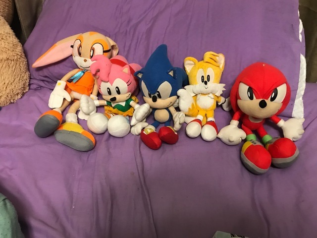 sonic plush 30th anniversary