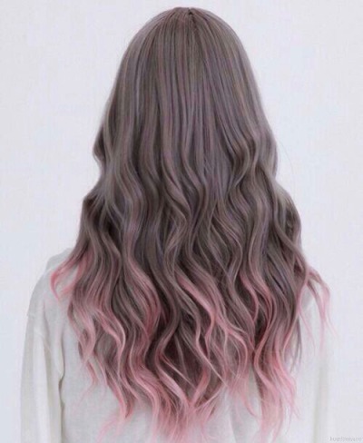 Pink Dip Dye Tumblr