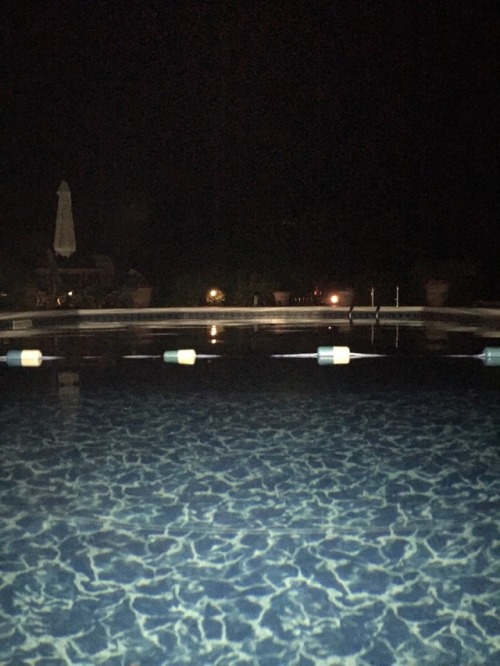 Favorite part of summer is the after dArk swim…