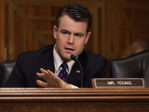 conservative-alpha-masters:Always thought Senator Todd Young...