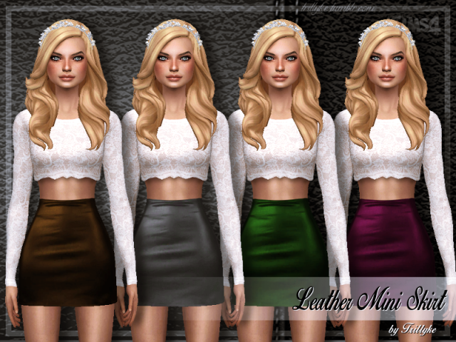 Riley Skirt by Dissia at TSR » Sims 4 Updates