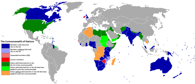 what countries are in the commonwealth