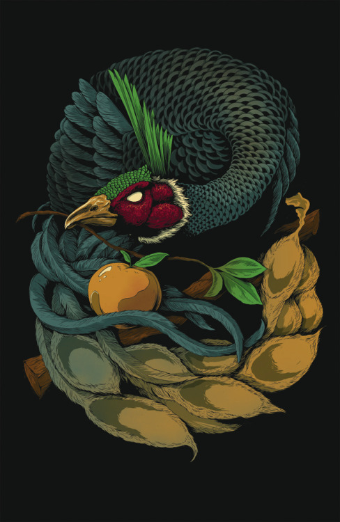 Illustration apples joe wilson coupette chris moore bars calvados snake boar owl firebird drawing posters