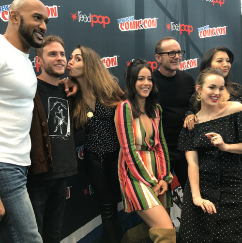 fuckyeahmarveltvcast:@agentsofshield: New York Comic-Con, we’re...