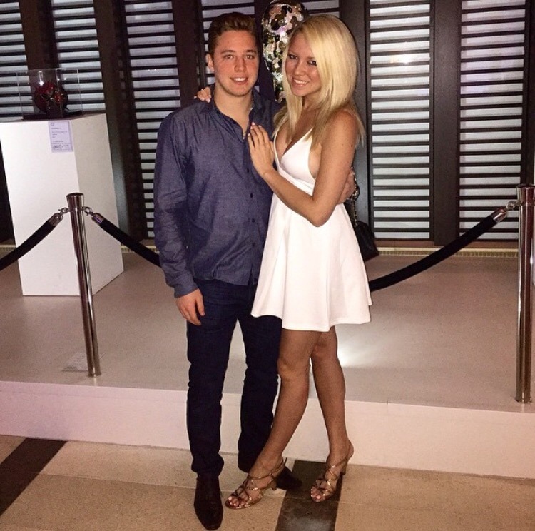 Wives and Girlfriends of NHL players Cam Atkinson & Natalie Malone