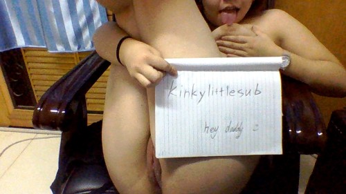 kinkylittlesub:anyone who reblogs this will get a pic of me...