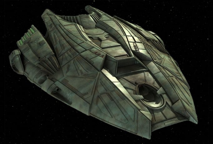 Starfleet ships — Klingon shuttle via startrekstarshipregistry