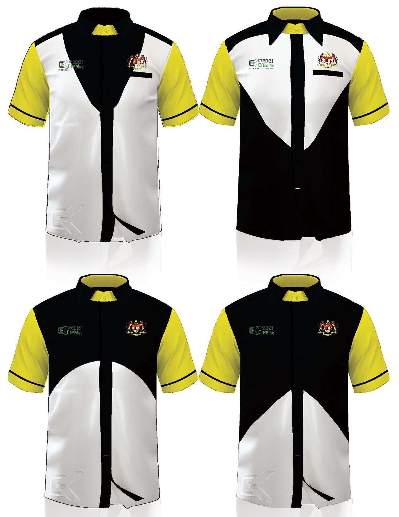 Corporate Shirt Yellow-14