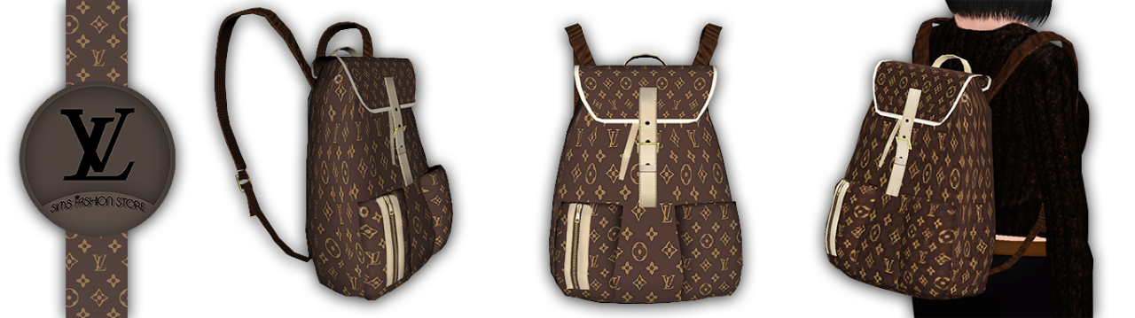 Louis Vuitton Backpack Sims 4 Cc Paul Smith