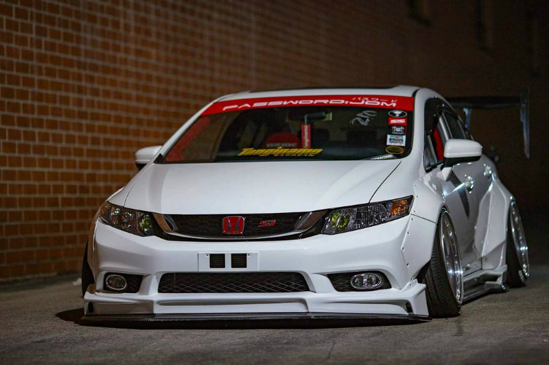 Rad Racer — Honda Civic Si Sedan FB @kibenskii63