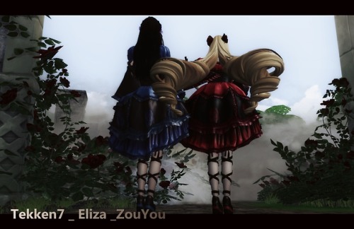 zouyousims:Tekken7 _Eliza_Blue roseNew   Meshfor...