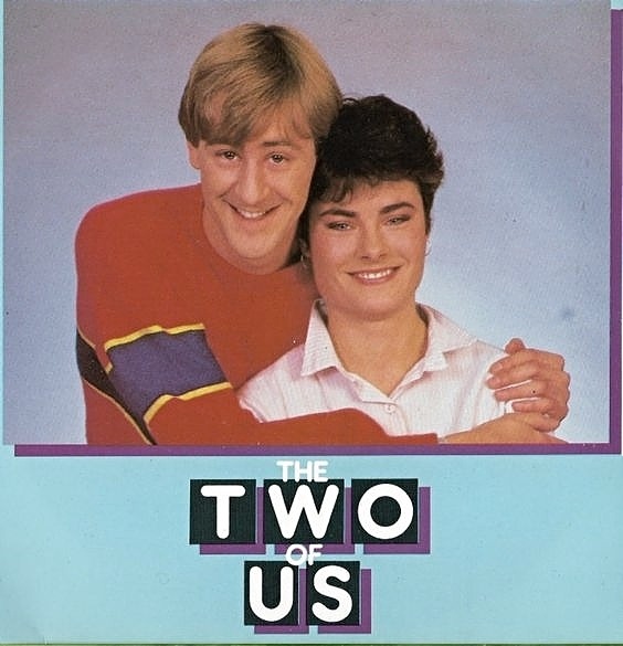 <p>Nicholas Lyndhurst and Janet Dibley as Ashley and Elaine in The Two of Us (1986-1990)<br/></p>