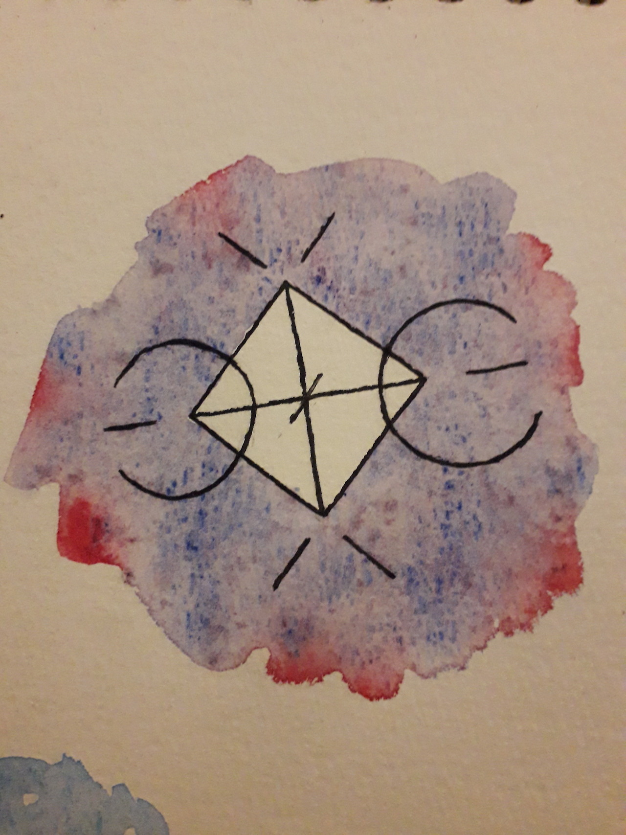 A sigil I designed. @modernwitchist. 