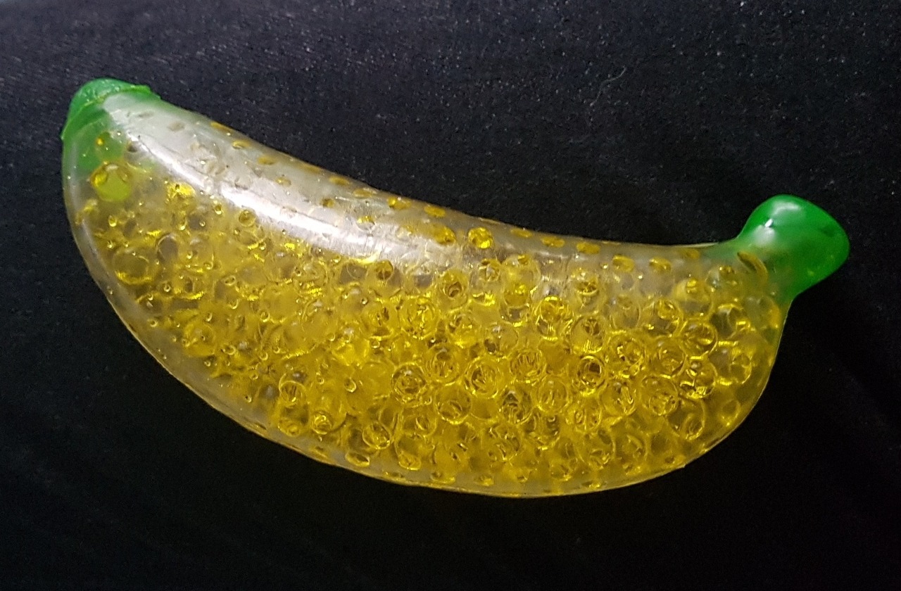 banana orbeez squishy