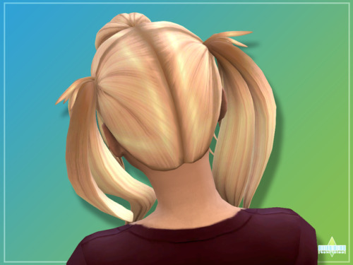 sims 4 cc maxis match pigtails