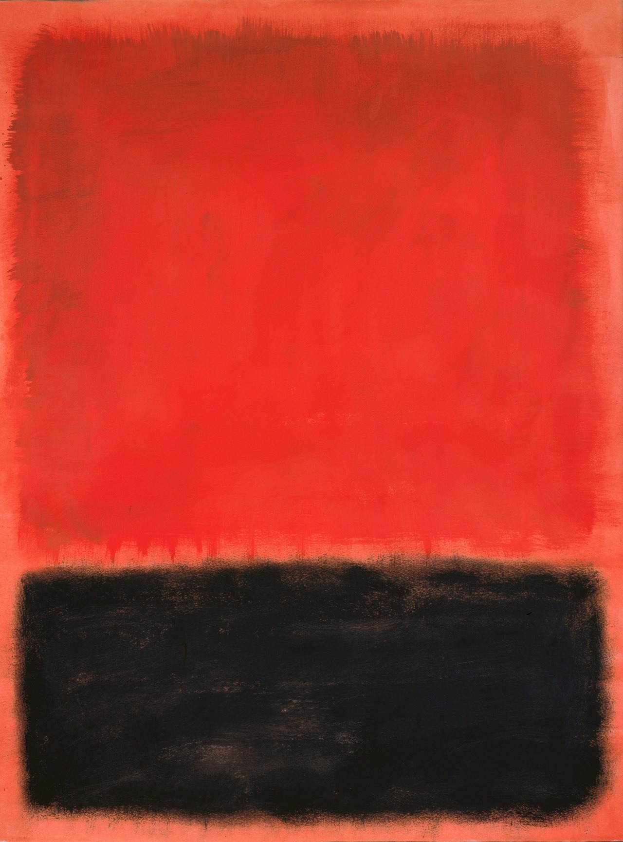 Daily Rothko : Mark Rothko, Composition, 1959, Oil on on paper...