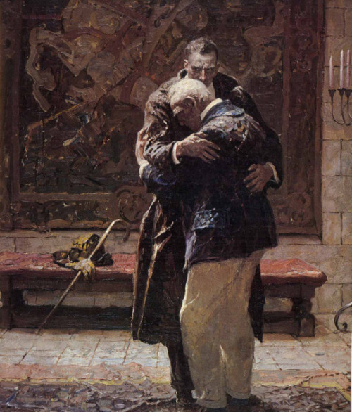 littlelimpstiff14u2:Dean Cornwell   (1892-1960 )Nicknamed “The...