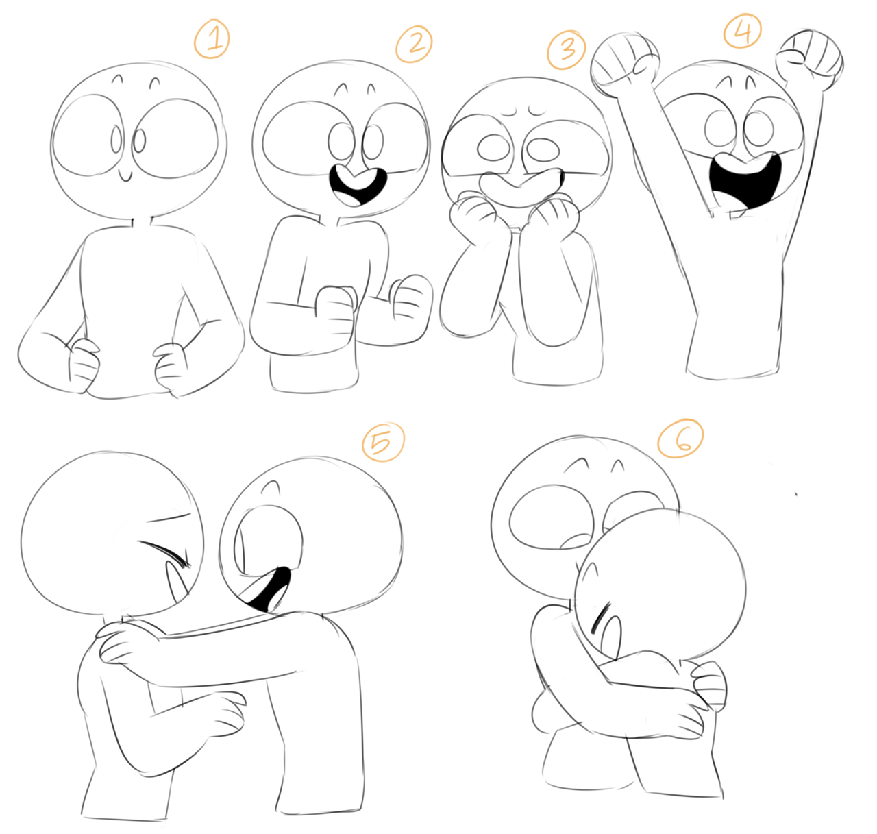 Art Challenge Archive! (mh-presents: HAPPY POSES 1 Okay time for some...)