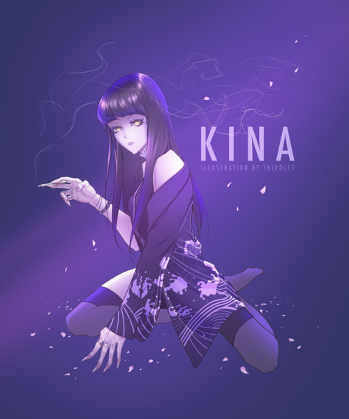digital art photo study kina shen fan art
