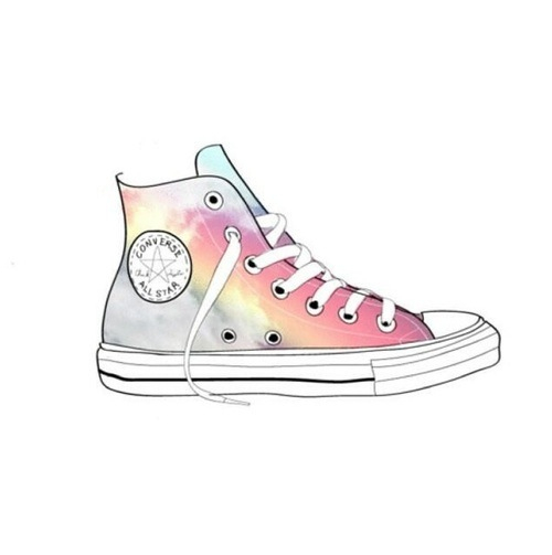 rainbow tie dye converse