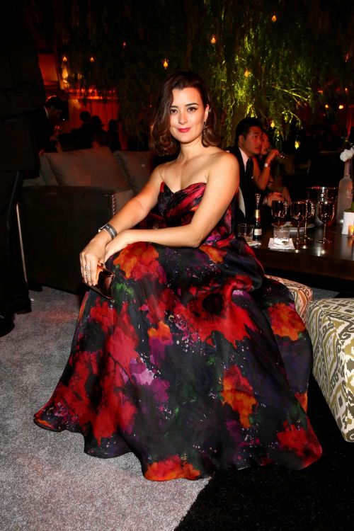 dailyactress:Cote De Pablo at The Weinstein Company and...