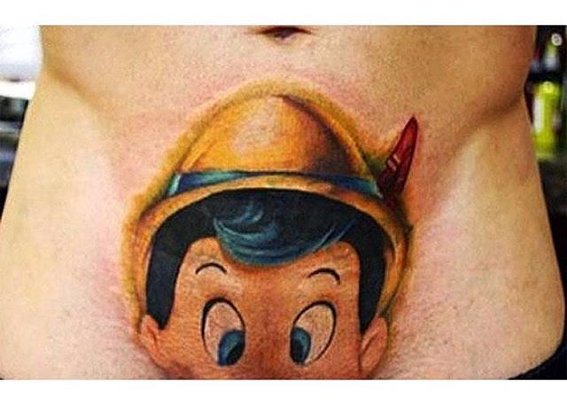 Pinocchio tattoo