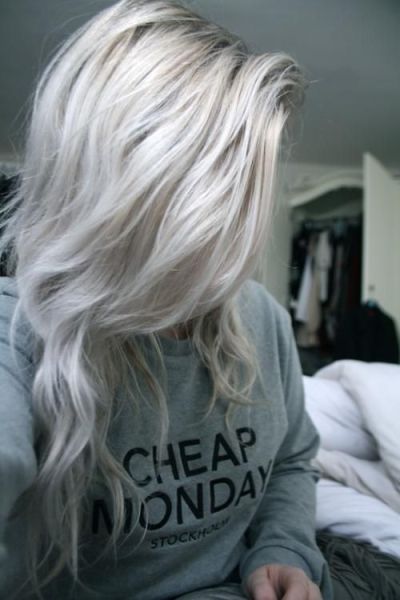 Platinum Hair Tumblr