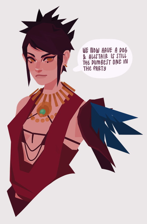 artsometimes:I love them!! feat my fav morrigan quote lol