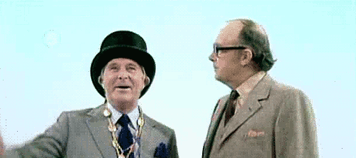 Image result for eric morecambe gif